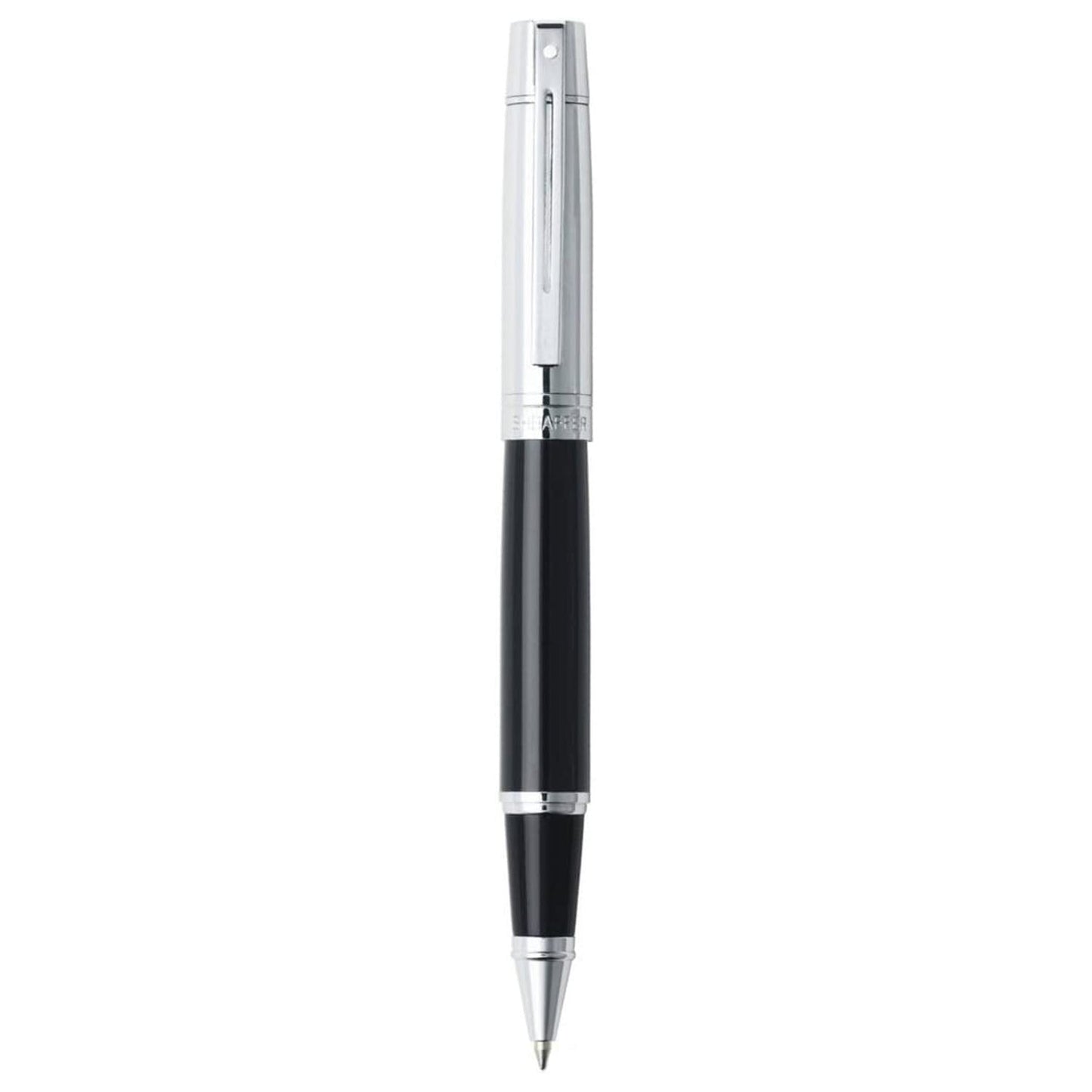 Sheaffer 300 Black/Chrome CT Roller Ball Pen A9314