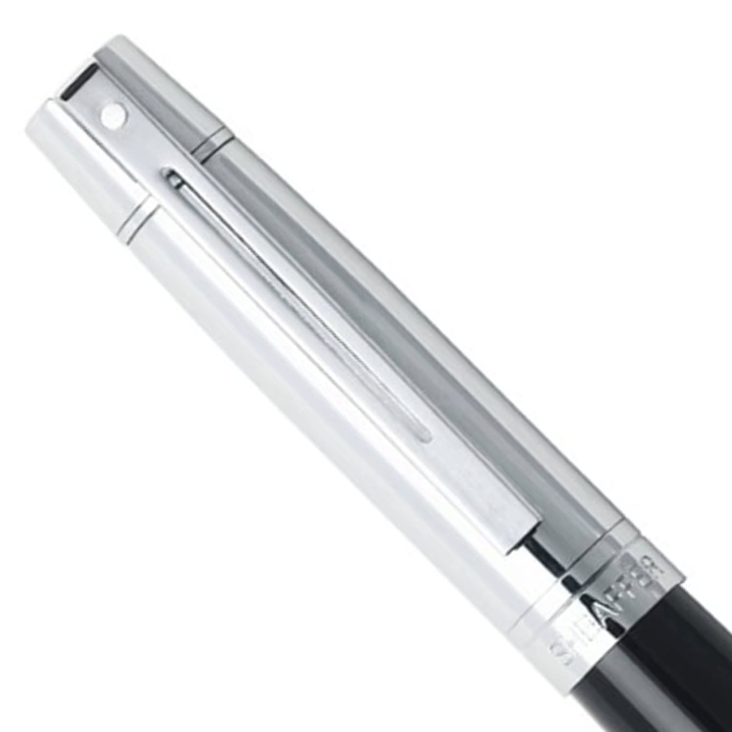 Sheaffer 300 Black/Chrome CT Roller Ball Pen A9314