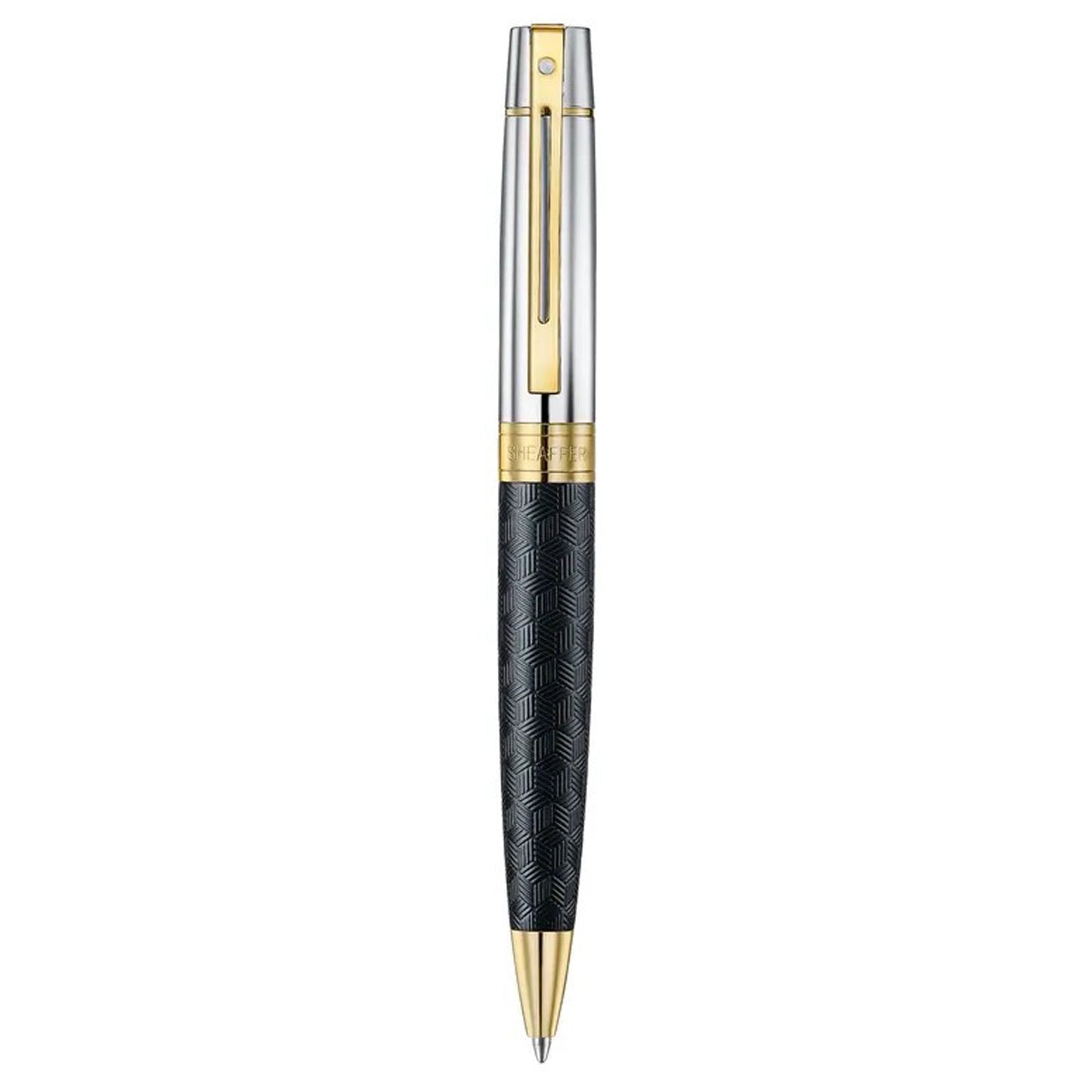 Sheaffer 300 Black/Chrome GT Ballpoint Pen E9347