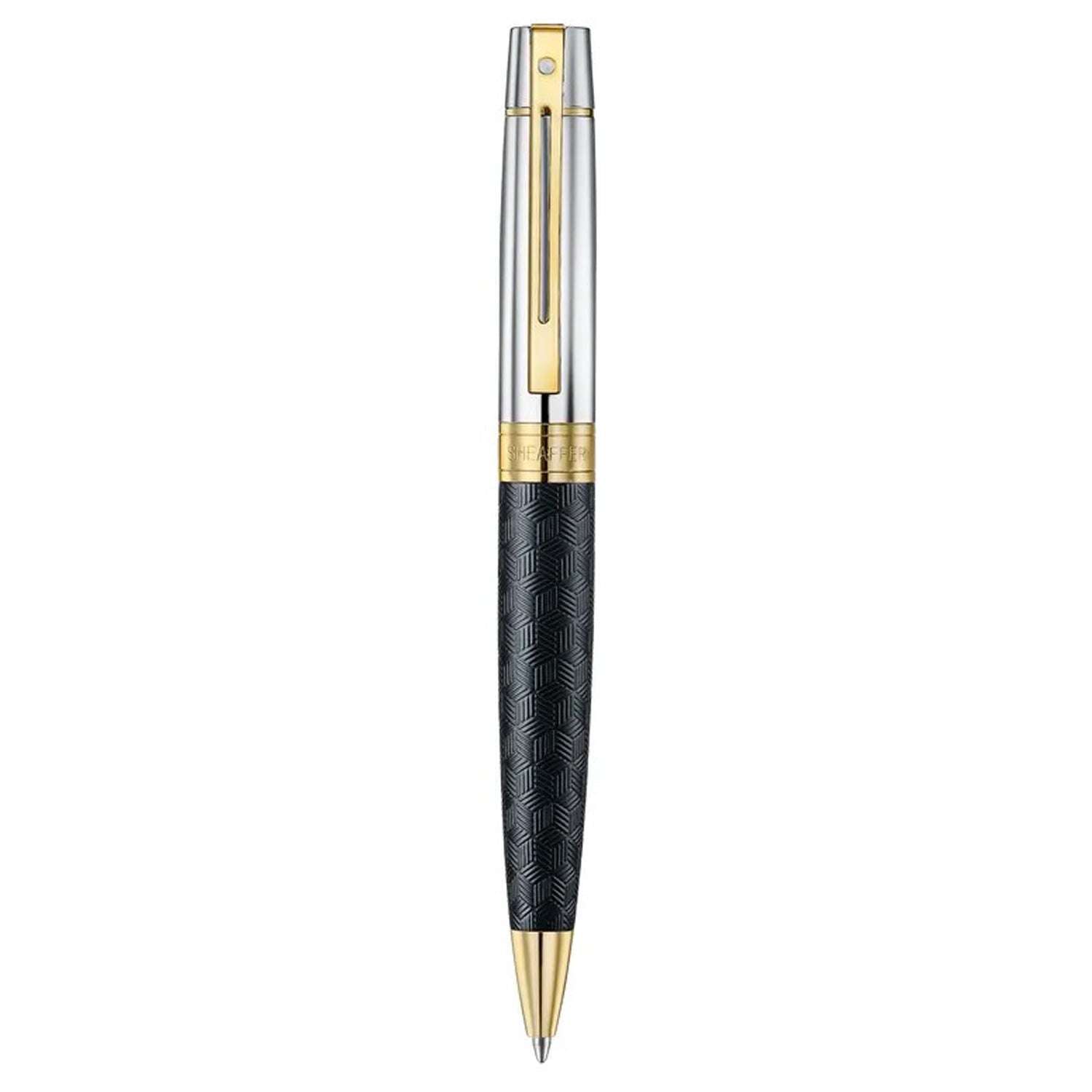 Sheaffer 300 Black/Chrome GT Ballpoint Pen E9347