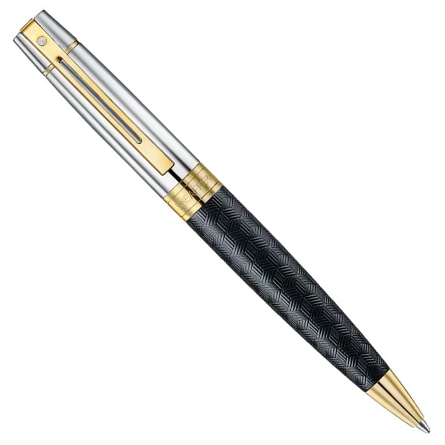 Sheaffer 300 Black/Chrome GT Ballpoint Pen E9347