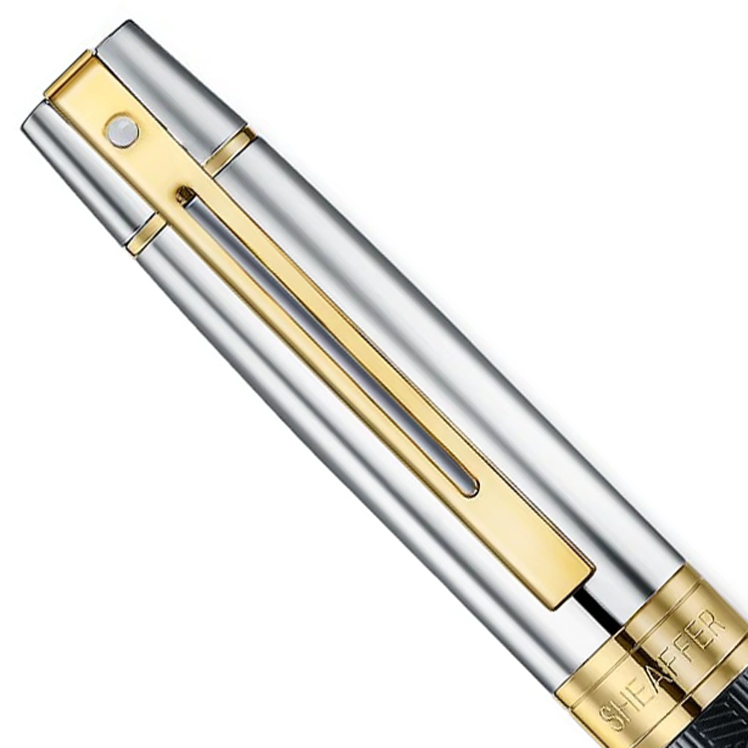 Sheaffer 300 Black/Chrome GT Ballpoint Pen E9347