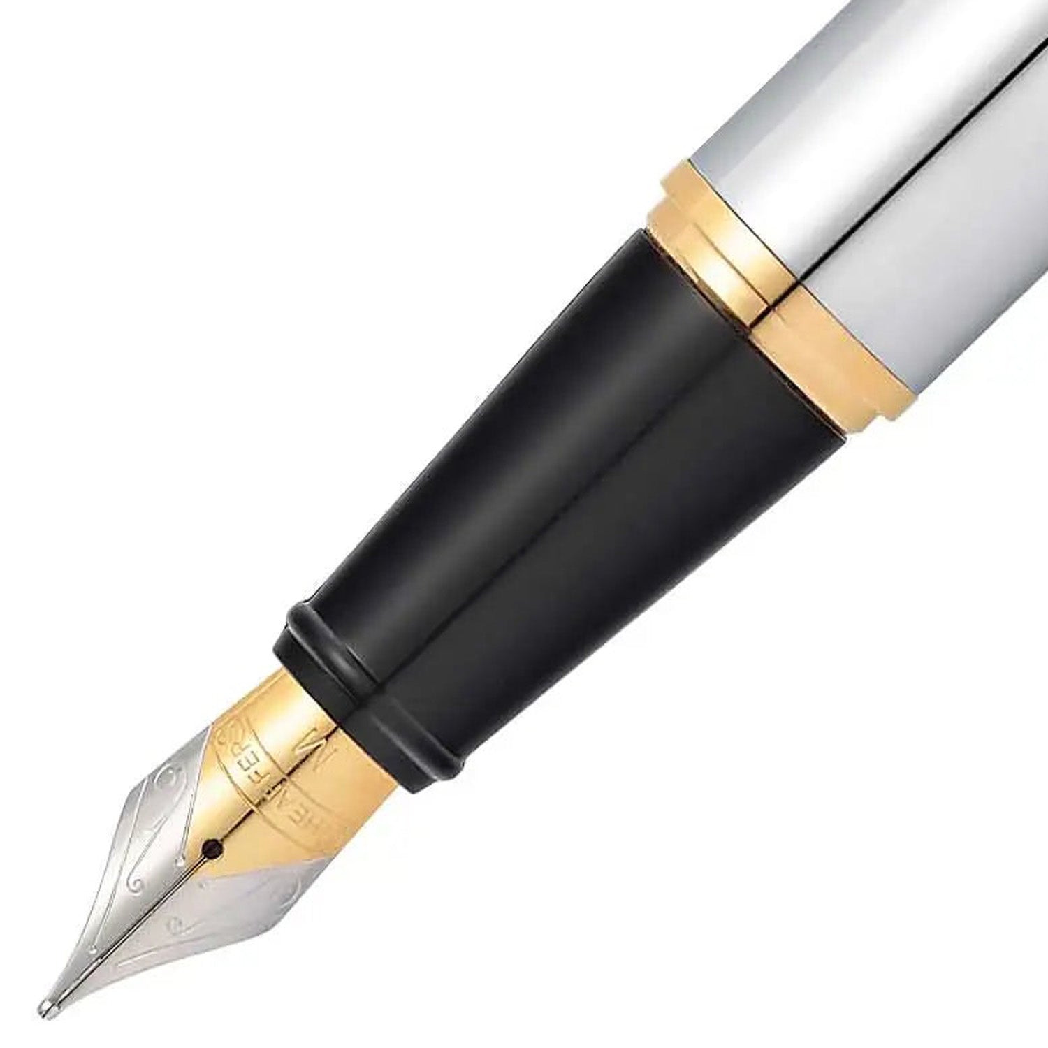 Sheaffer 300 Bright Chrome GT Fountain Pen