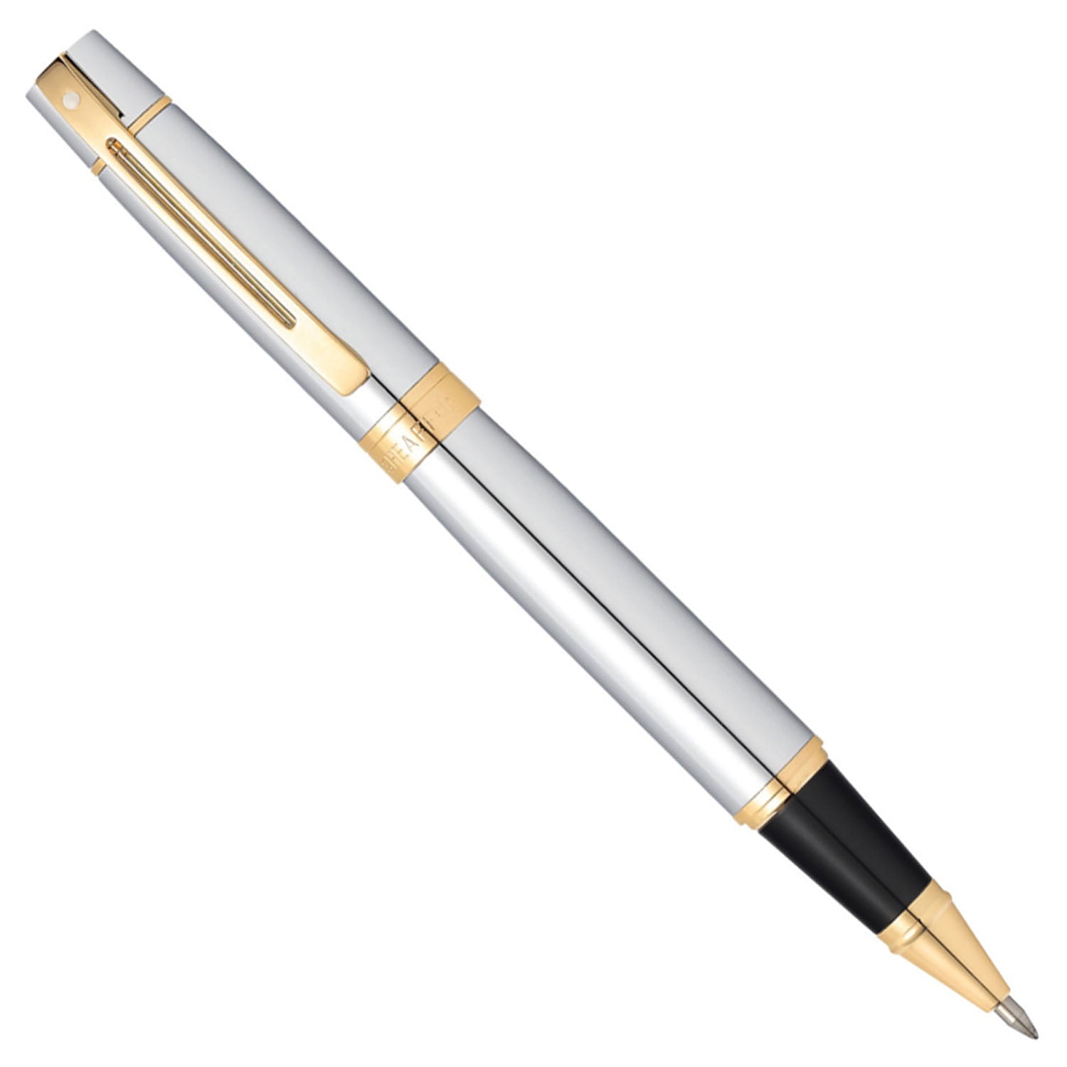 Sheaffer 300 Brushed Chrome GT Roller Ball Pen A9327