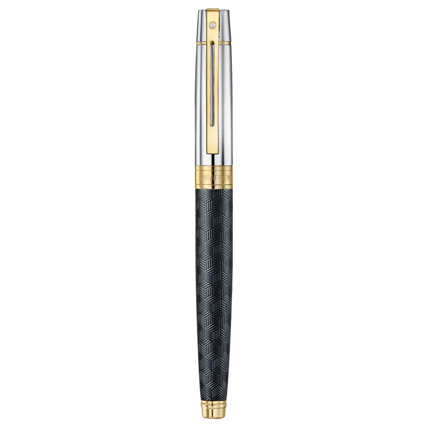 Sheaffer 300 Engraved Matte Black GT Fountain Pen