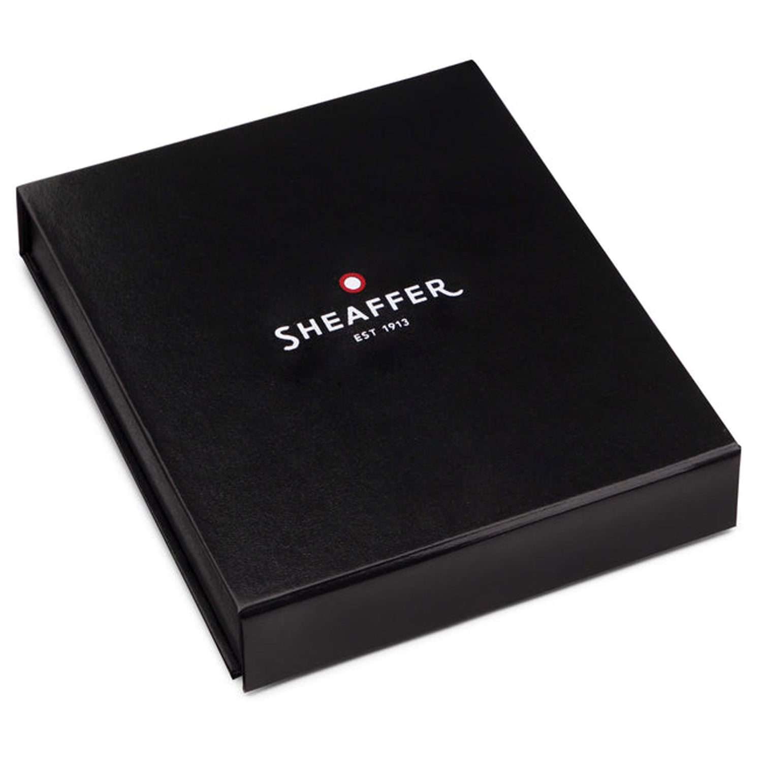 Sheaffer 300 Bright Chrome GT Ballpoint Pen + Credit Card Holder Gift Set G9342