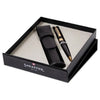 Sheaffer 300 Glossy Black GT Ballpoint Pen + Pen Pouch Gift Set G9325