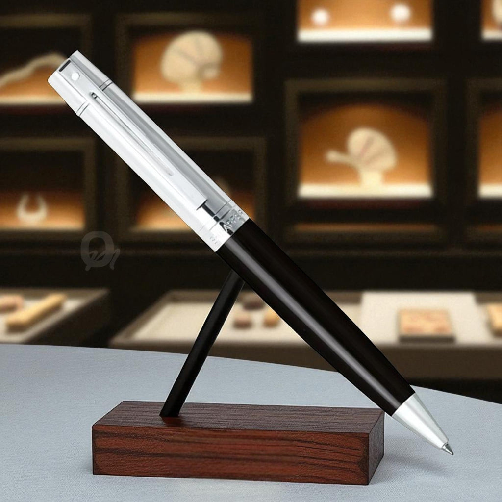 Sheaffer 300 Glossy Black/Chrome CT Ballpoint Pen A9314