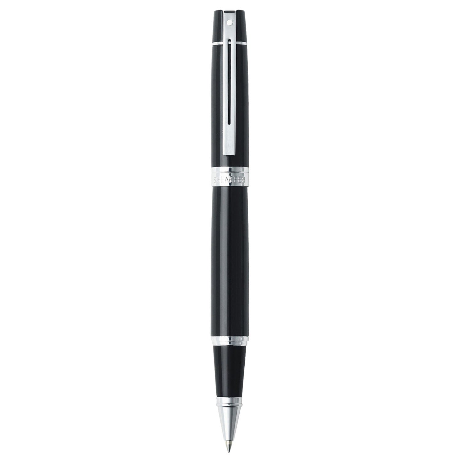 Sheaffer 300 Glossy Black CT Roller Ball Pen A9312