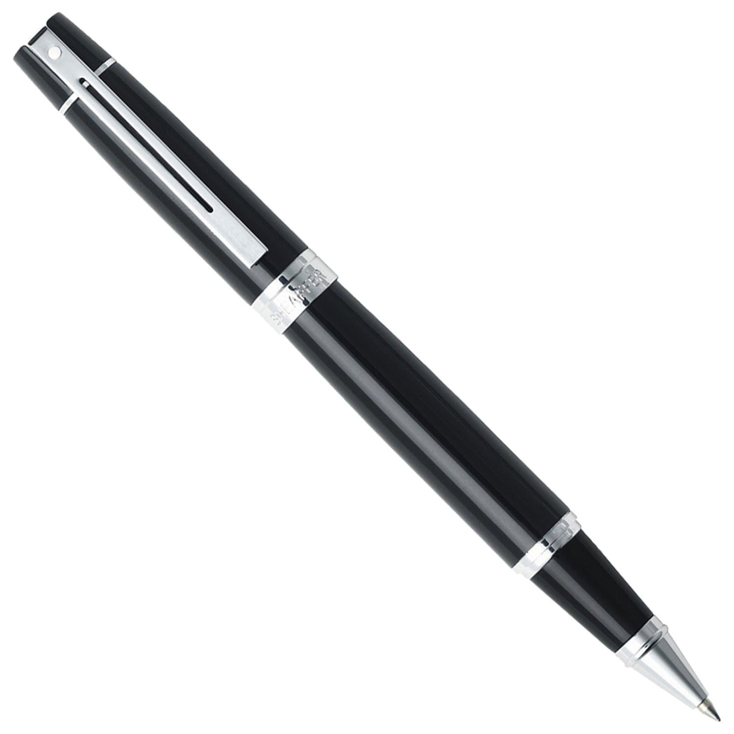 Sheaffer 300 Glossy Black CT Roller Ball Pen A9312