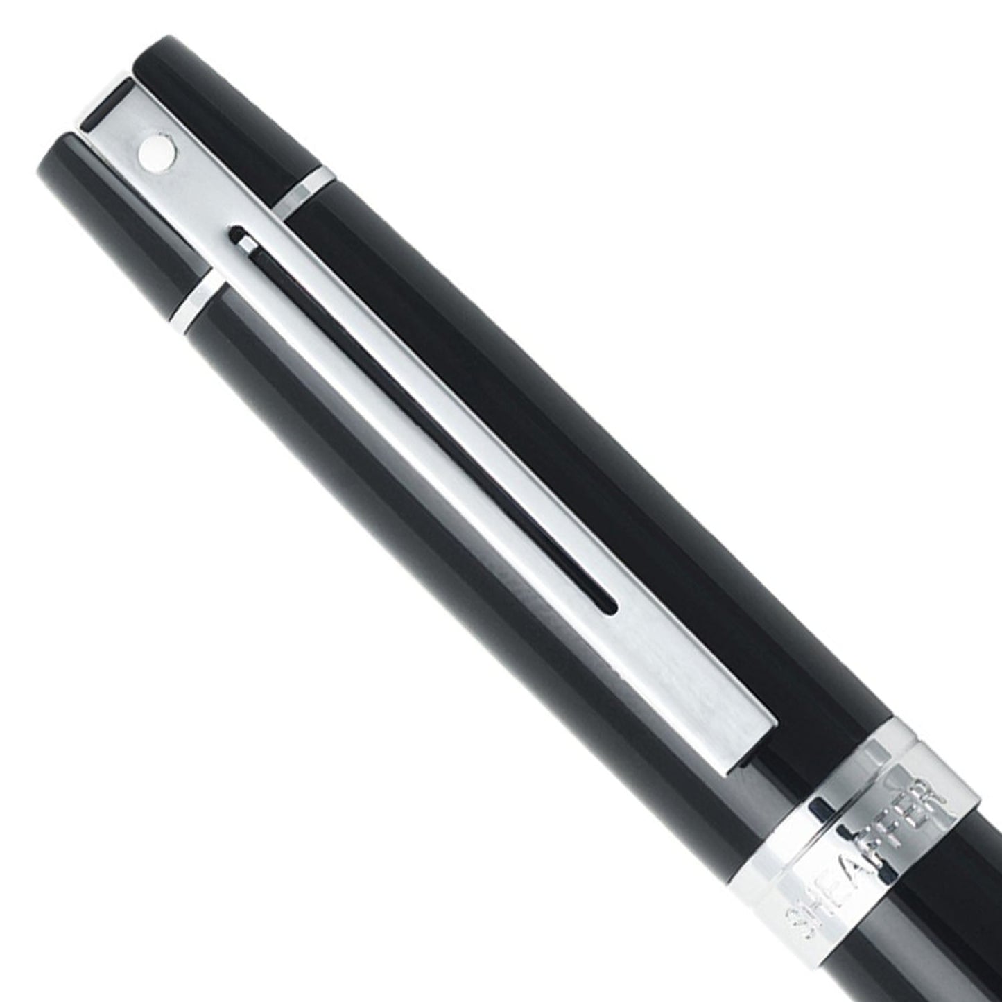 Sheaffer 300 Glossy Black CT Roller Ball Pen A9312