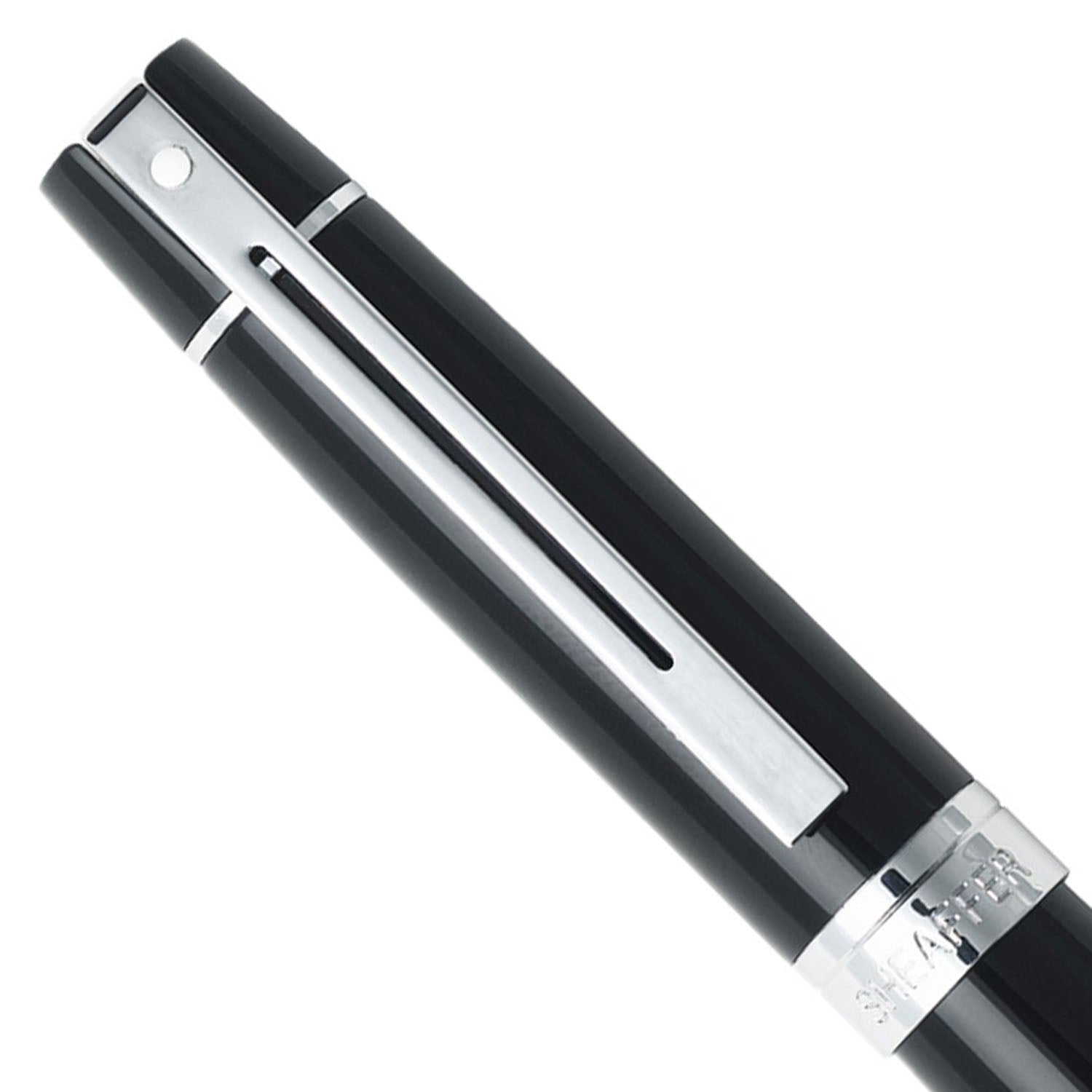 Sheaffer 300 Glossy Black CT Roller Ball Pen A9312