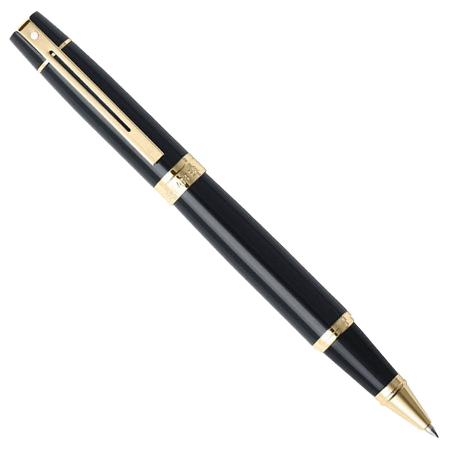 Sheaffer 300 Glossy Black GT Roller Ball Pen A9325