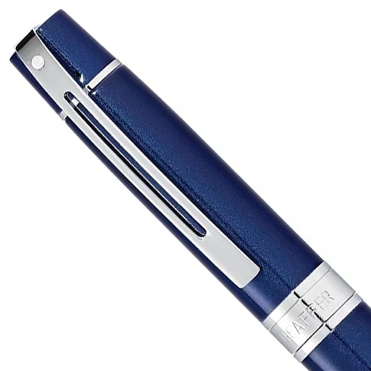 Sheaffer 300 Glossy Blue CT Ballpoint Pen A9341