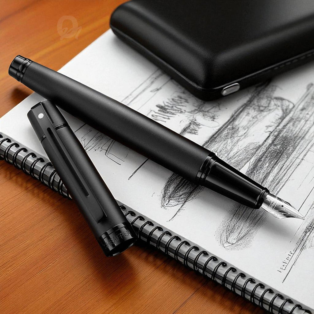 Sheaffer 300 Matte Black PVD Fountain Pen