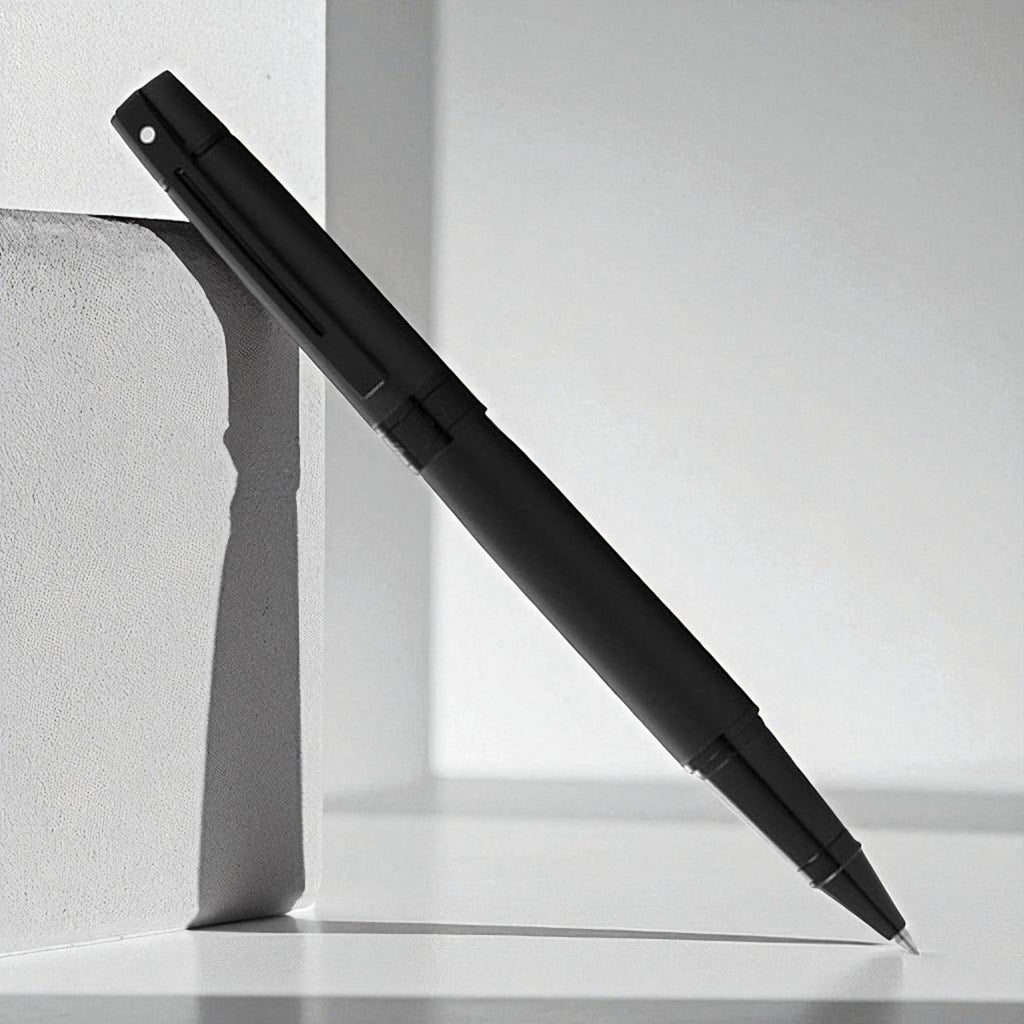 Sheaffer 300 Matte Black PVD Roller Ball Pen A9343