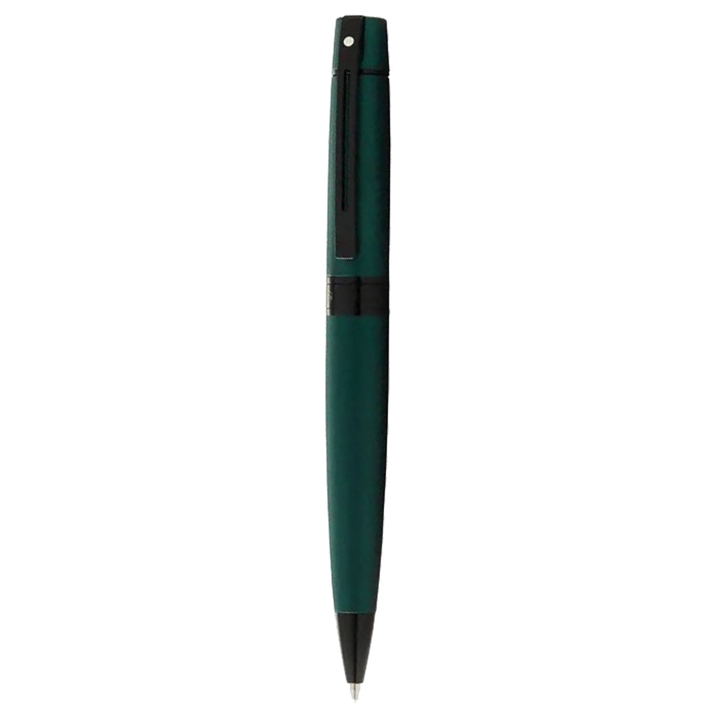 Sheaffer 300 Matte Green PVD Ballpoint Pen A9346