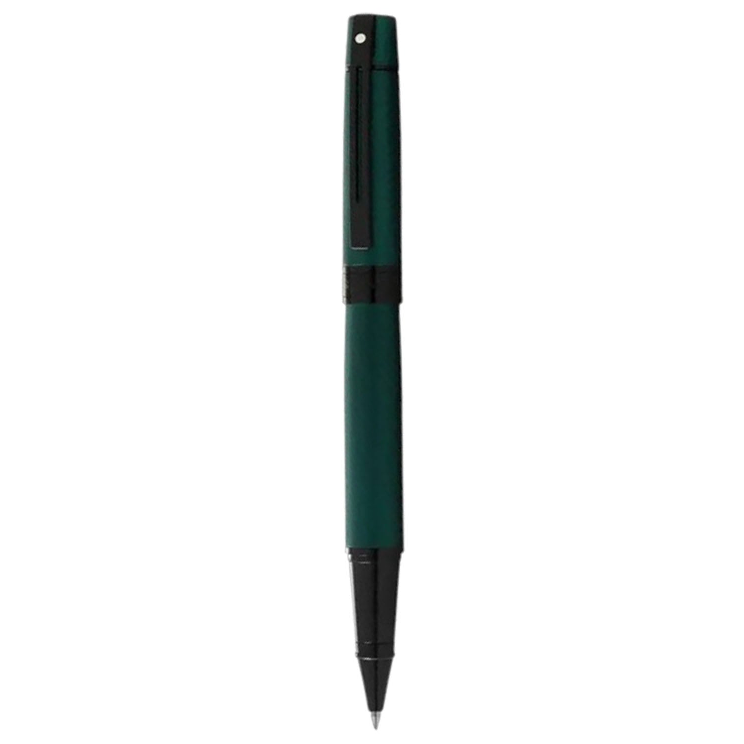 Sheaffer 300 Matte Green PVD Roller Ball Pen A9346