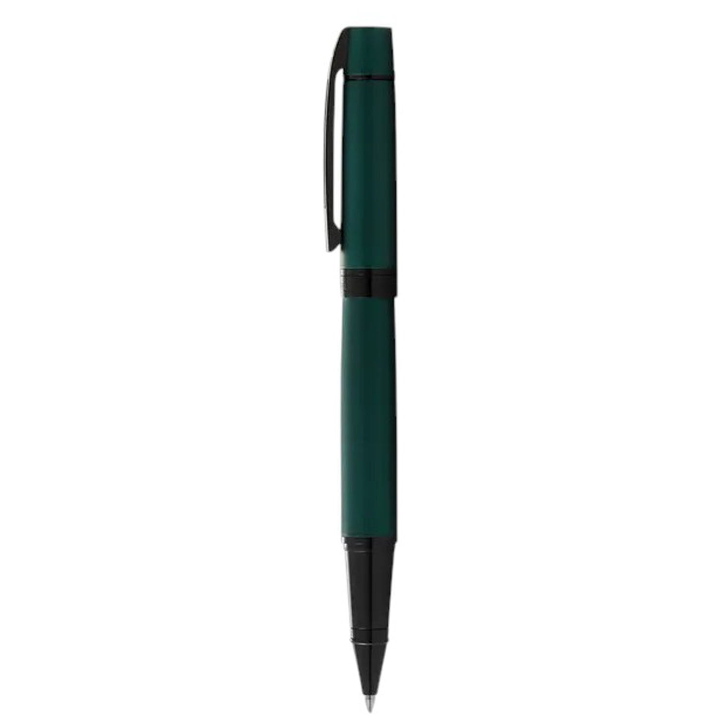 Sheaffer 300 Matte Green PVD Roller Ball Pen A9346