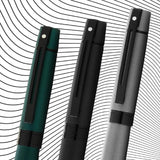 Sheaffer 300 Matte Grey PVD Roller Ball Pen A9345