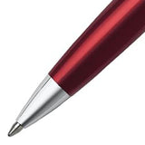 Sheaffer 500 Translucent Red/Chrome CT Ballpoint Pen A9336