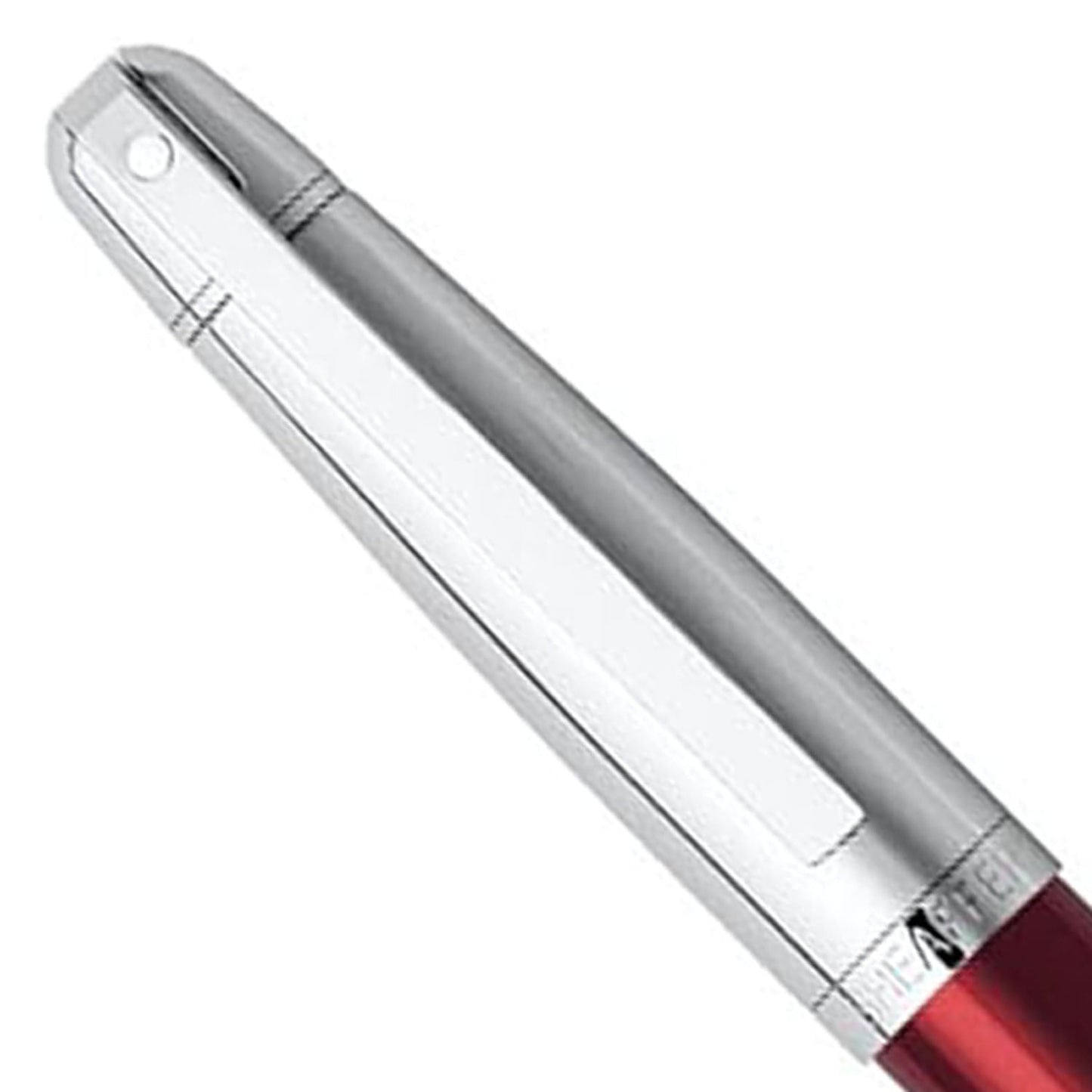 Sheaffer 500 Translucent Red/Chrome CT Ballpoint Pen A9336