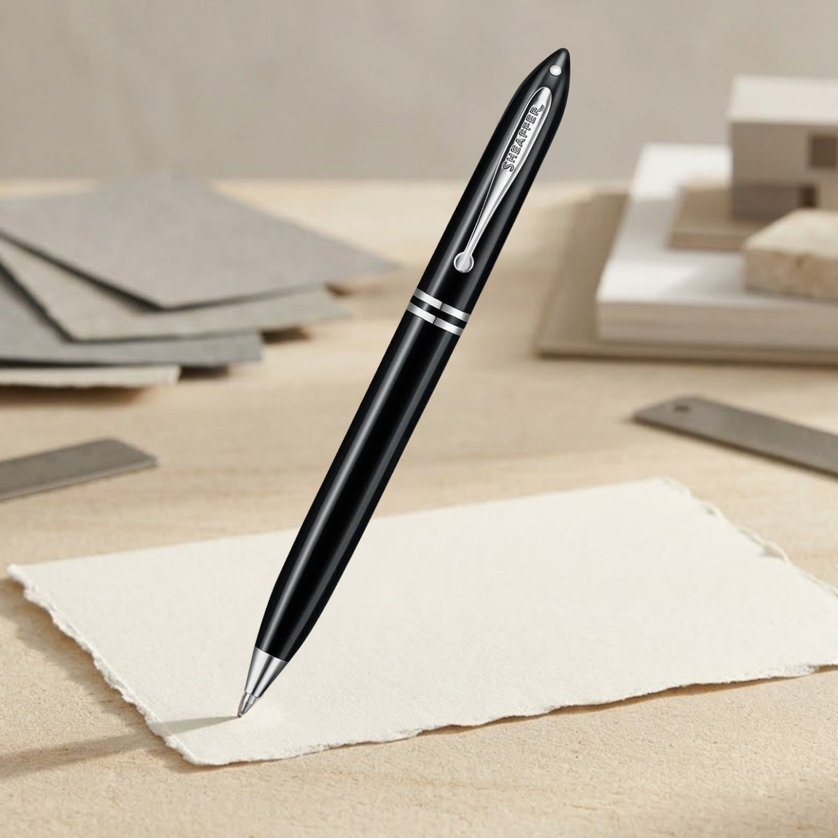 Sheaffer Balance III Glossy Black CT Ballpoint Pen E289251