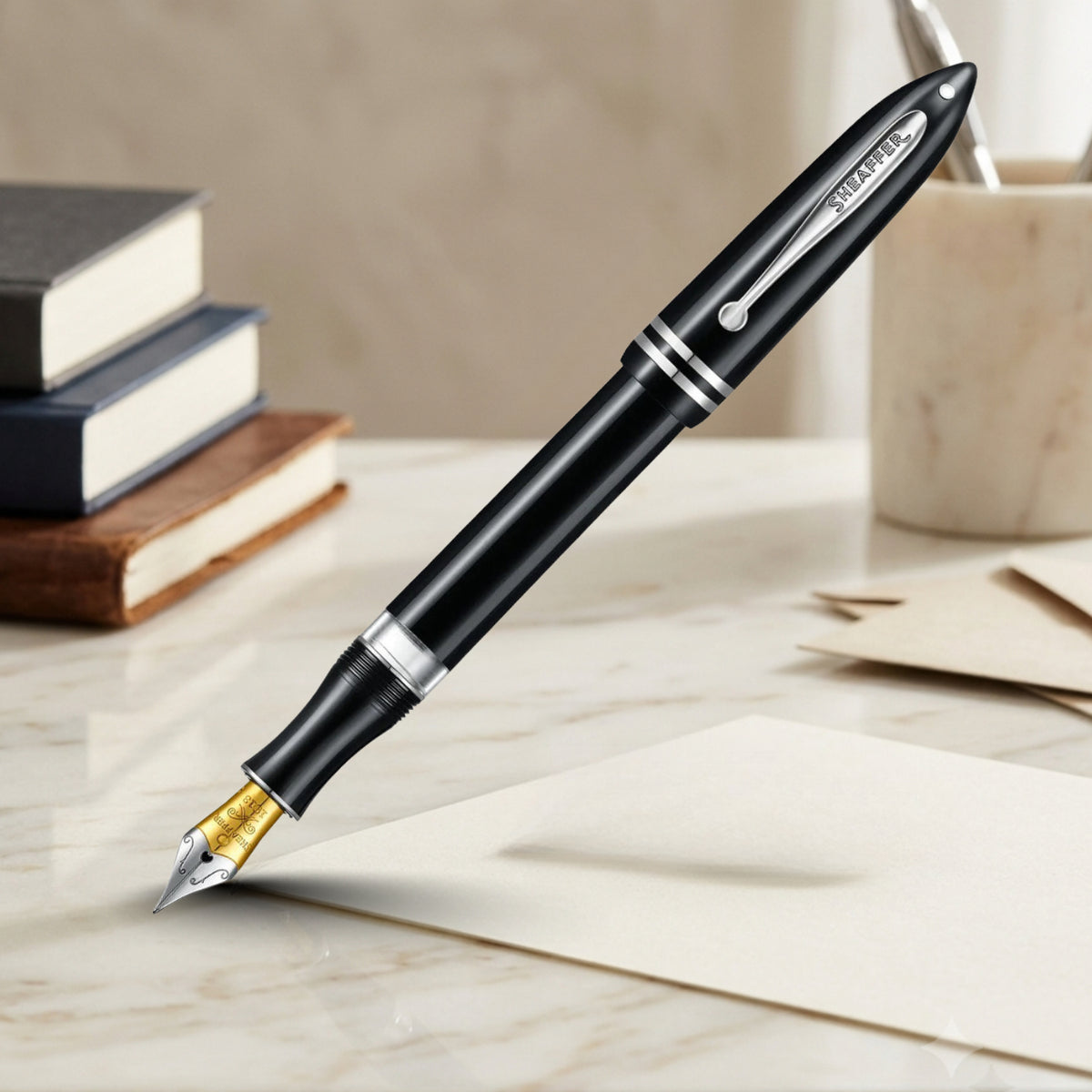 Sheaffer Balance III Glossy Black CT Fountain Pen
