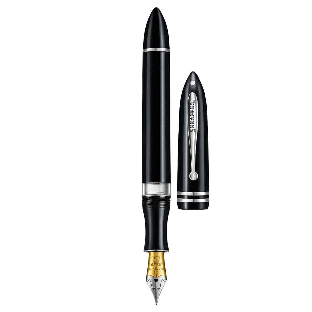 Sheaffer Balance III Glossy Black CT Fountain Pen