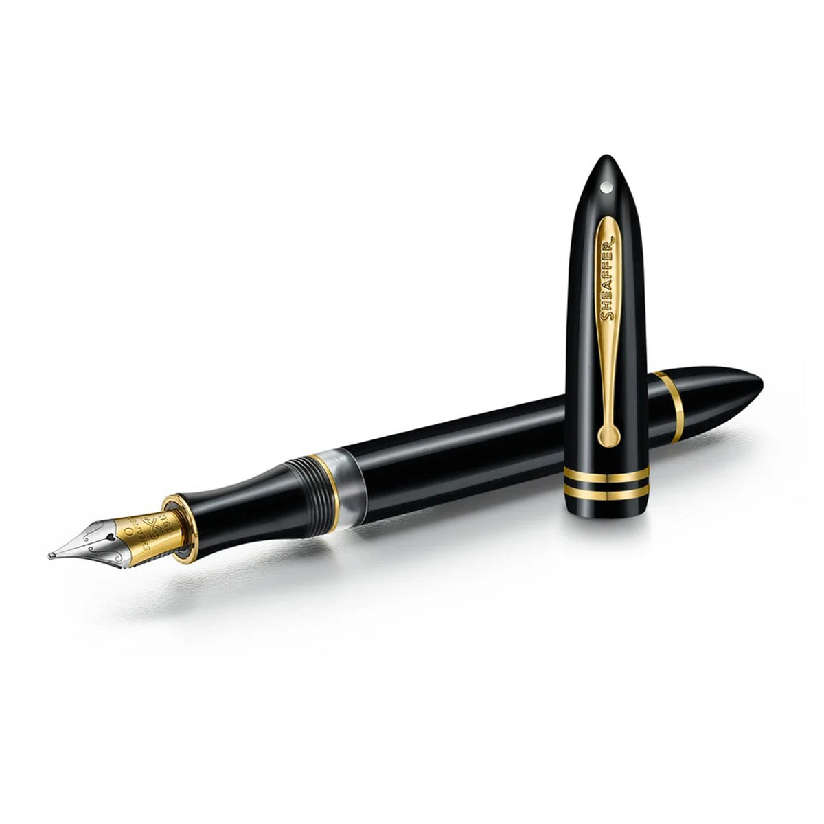 Sheaffer Balance III Glossy Black GT Fountain Pen