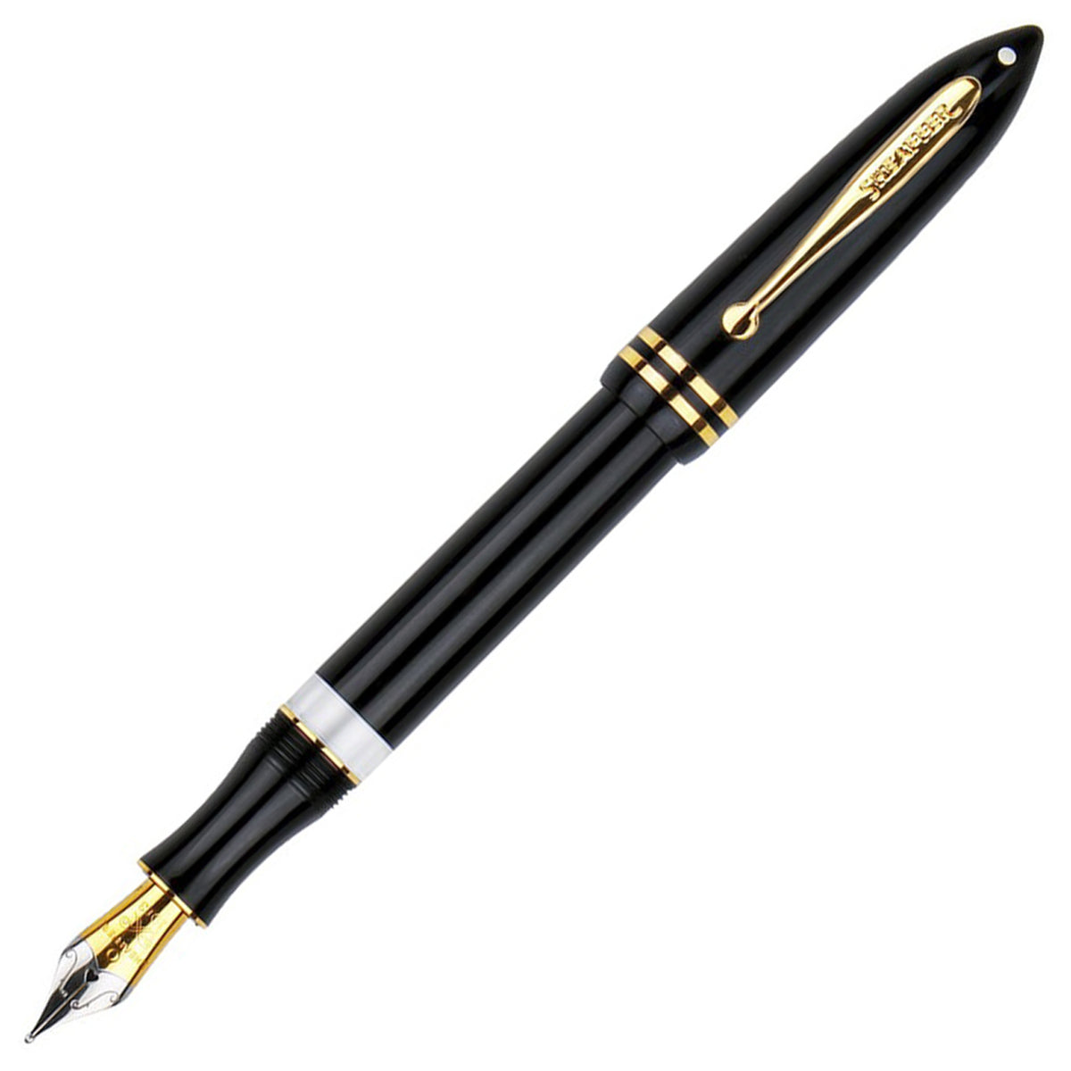 Sheaffer Balance III Glossy Black GT Fountain Pen