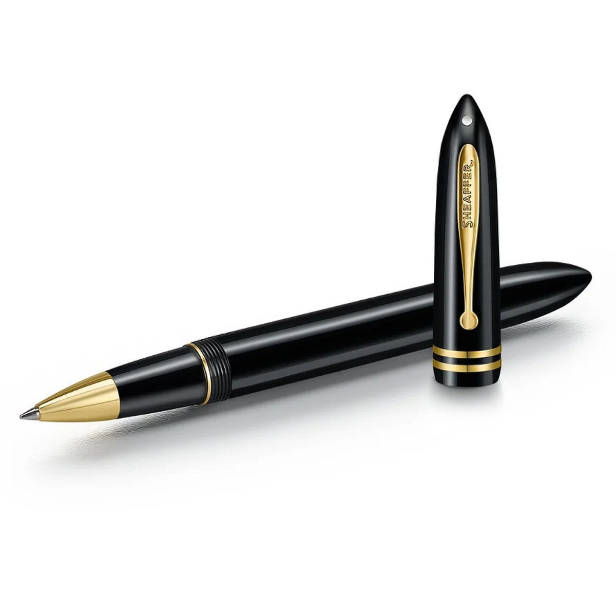 Sheaffer Balance III Glossy Black GT Roller Ball Pen E189351