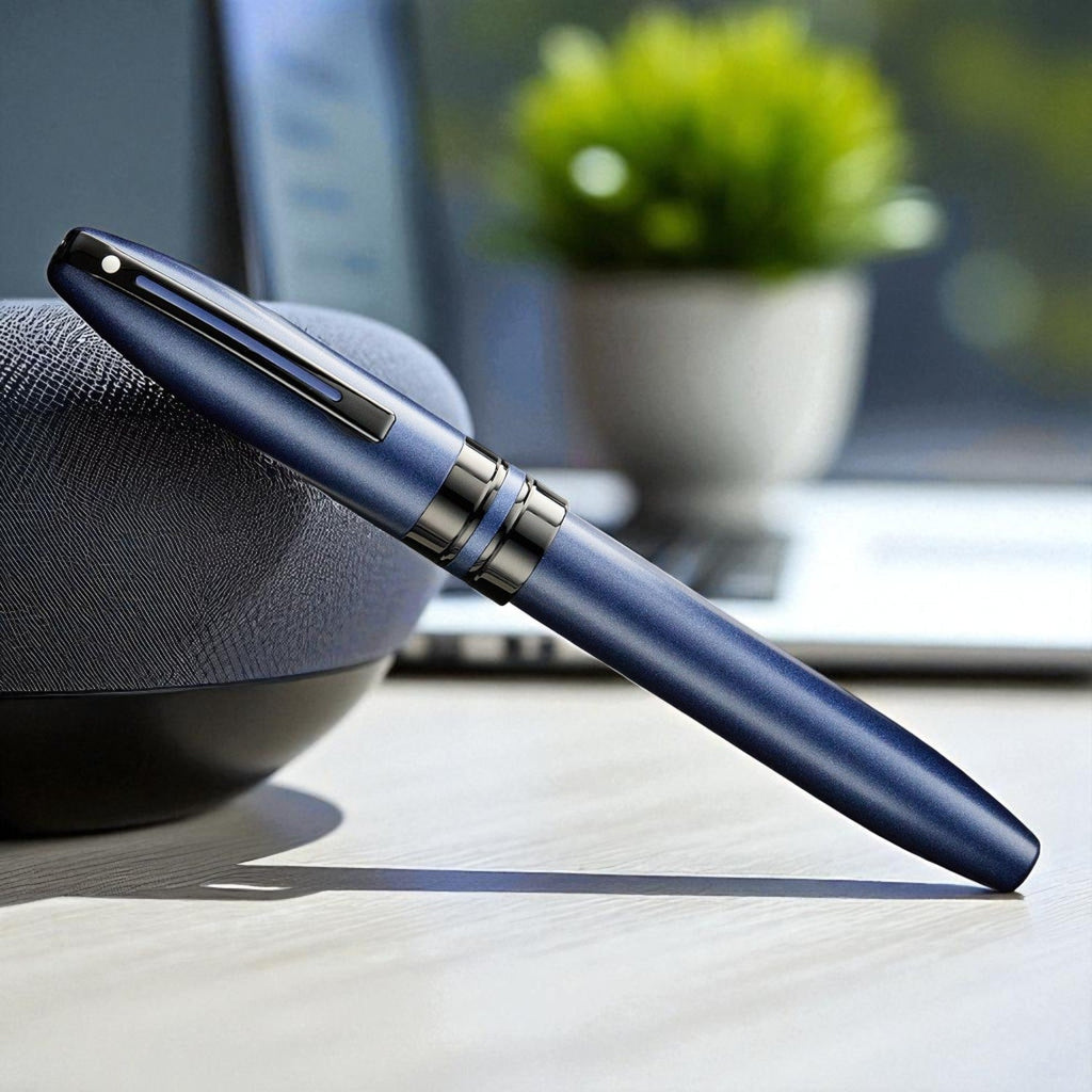 Sheaffer Icon Metallic Blue PVD Fountain Pen