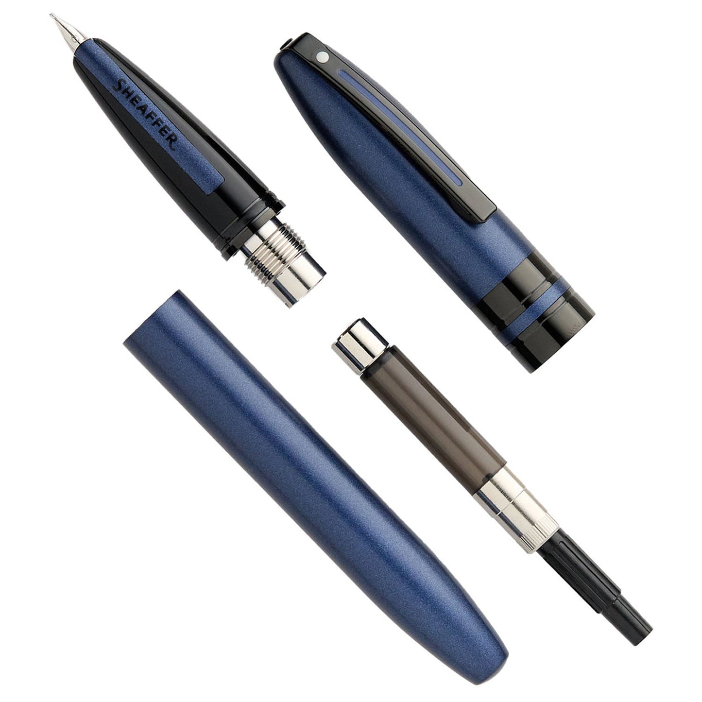 Sheaffer Icon Metallic Blue PVD Fountain Pen