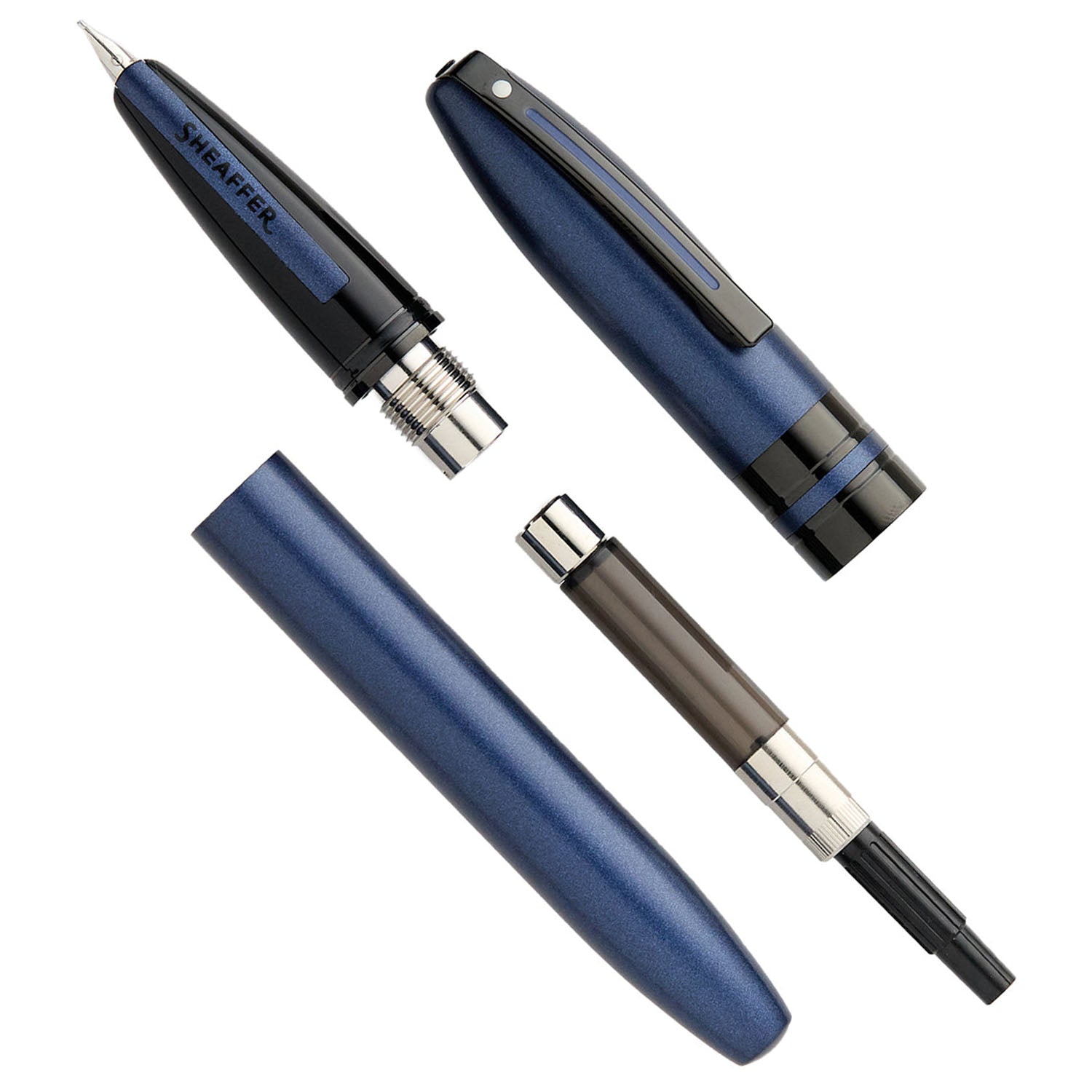 Sheaffer Icon Metallic Blue PVD Fountain Pen