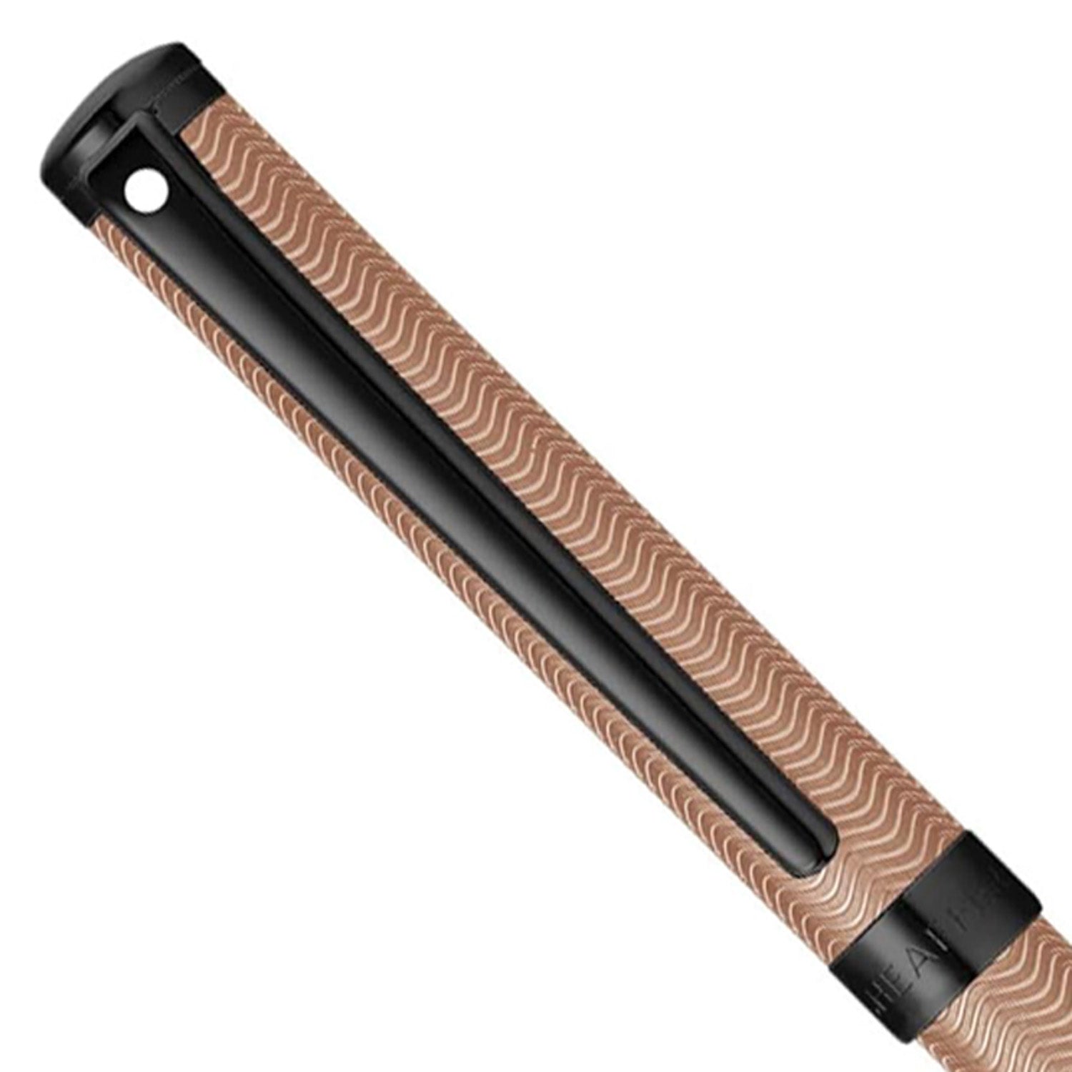 Sheaffer Intensity Engraved Bronze PVD Ballpoint Pen A9257
