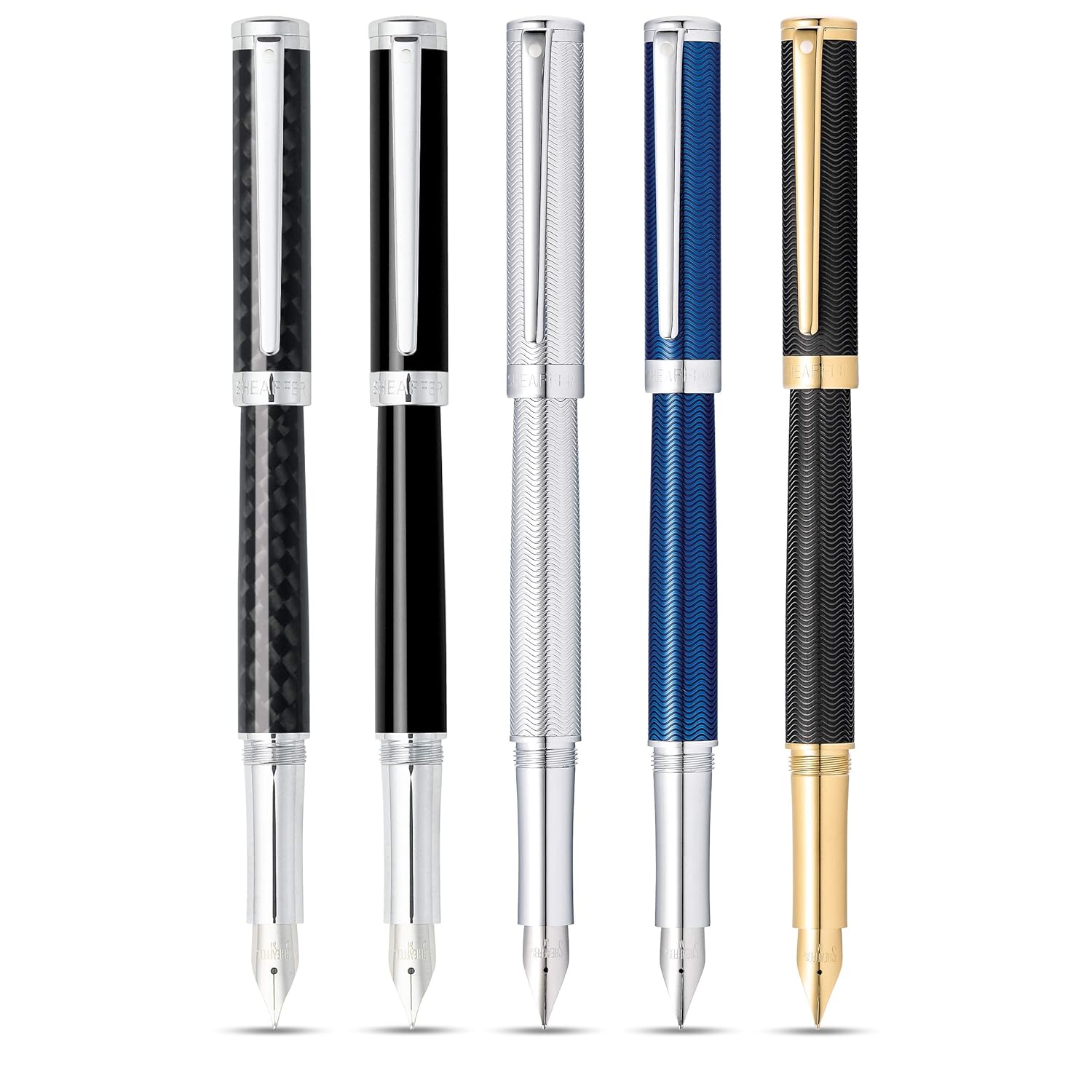 Sheaffer Intensity Engraved Chrome CT Fountain Pen