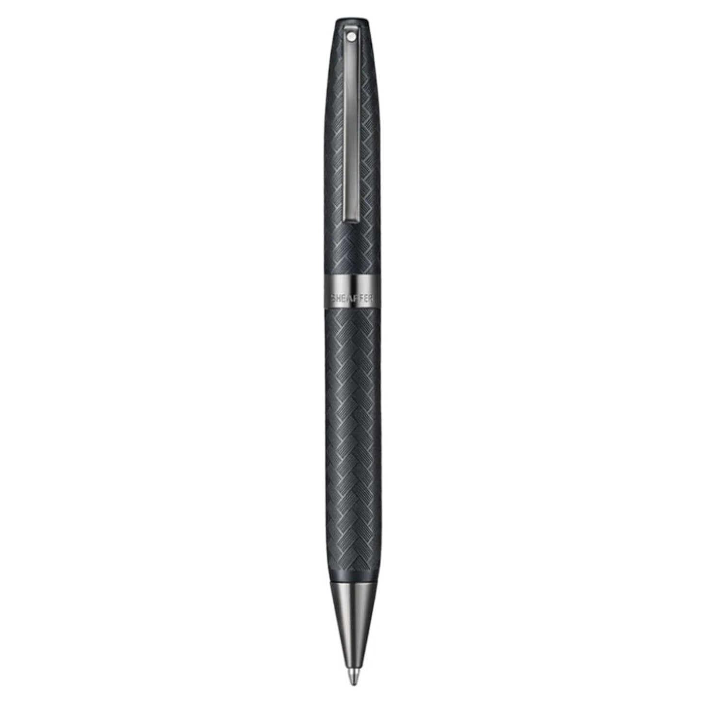 Sheaffer Legacy Chevron Matte Black PVD Ballpoint Pen E2906651