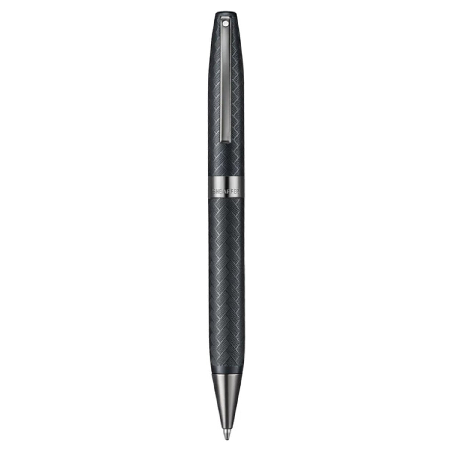 Sheaffer Legacy Chevron Matte Black PVD Ballpoint Pen E2906651