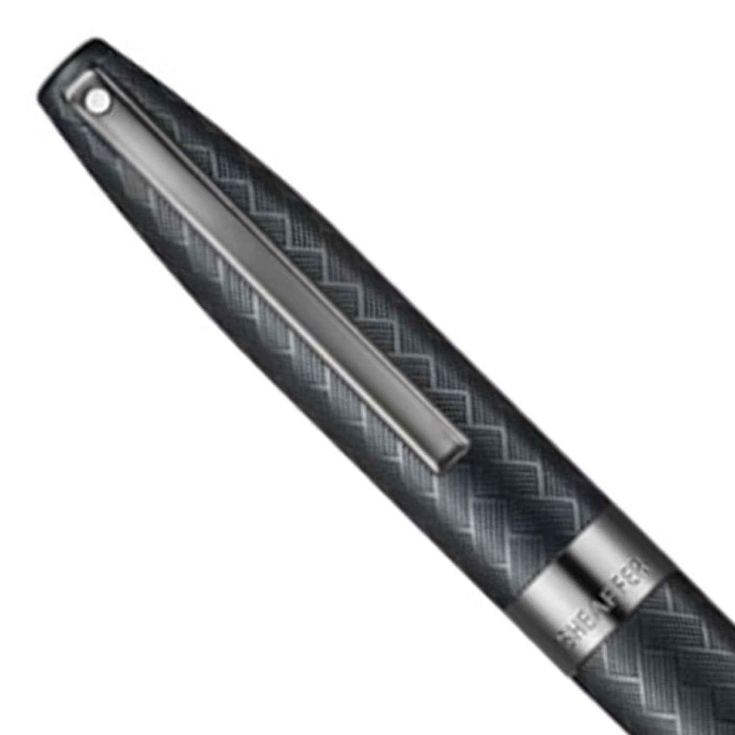 Sheaffer Legacy Chevron Matte Black PVD Ballpoint Pen E2906651