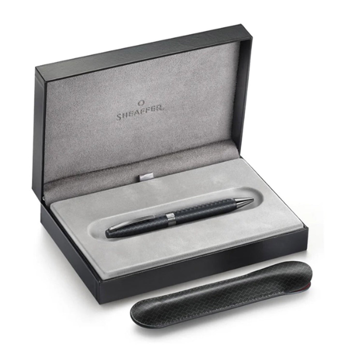 Sheaffer Legacy Chevron Matte Black PVD Ballpoint Pen E2906651