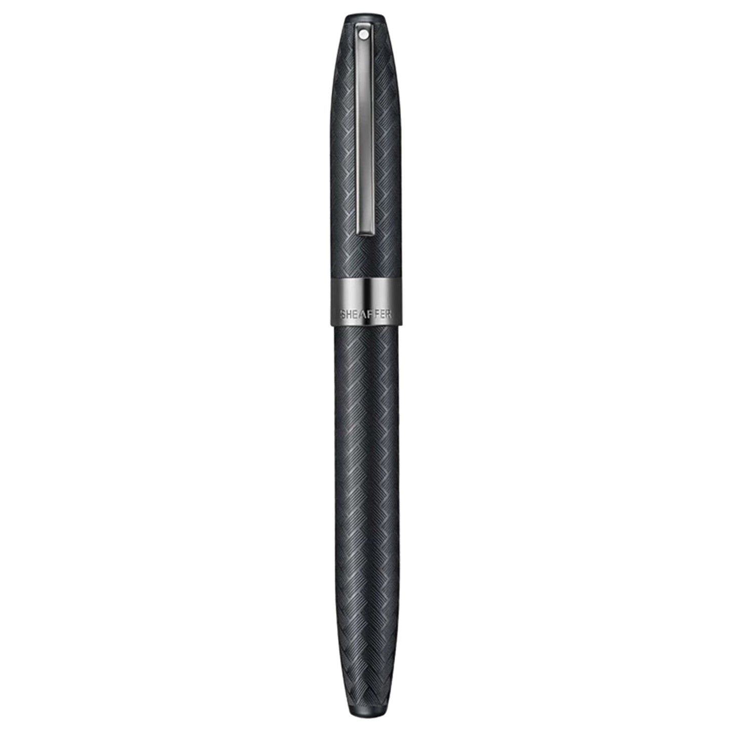 Sheaffer Legacy Chevron Matte Black PVD Fountain Pen