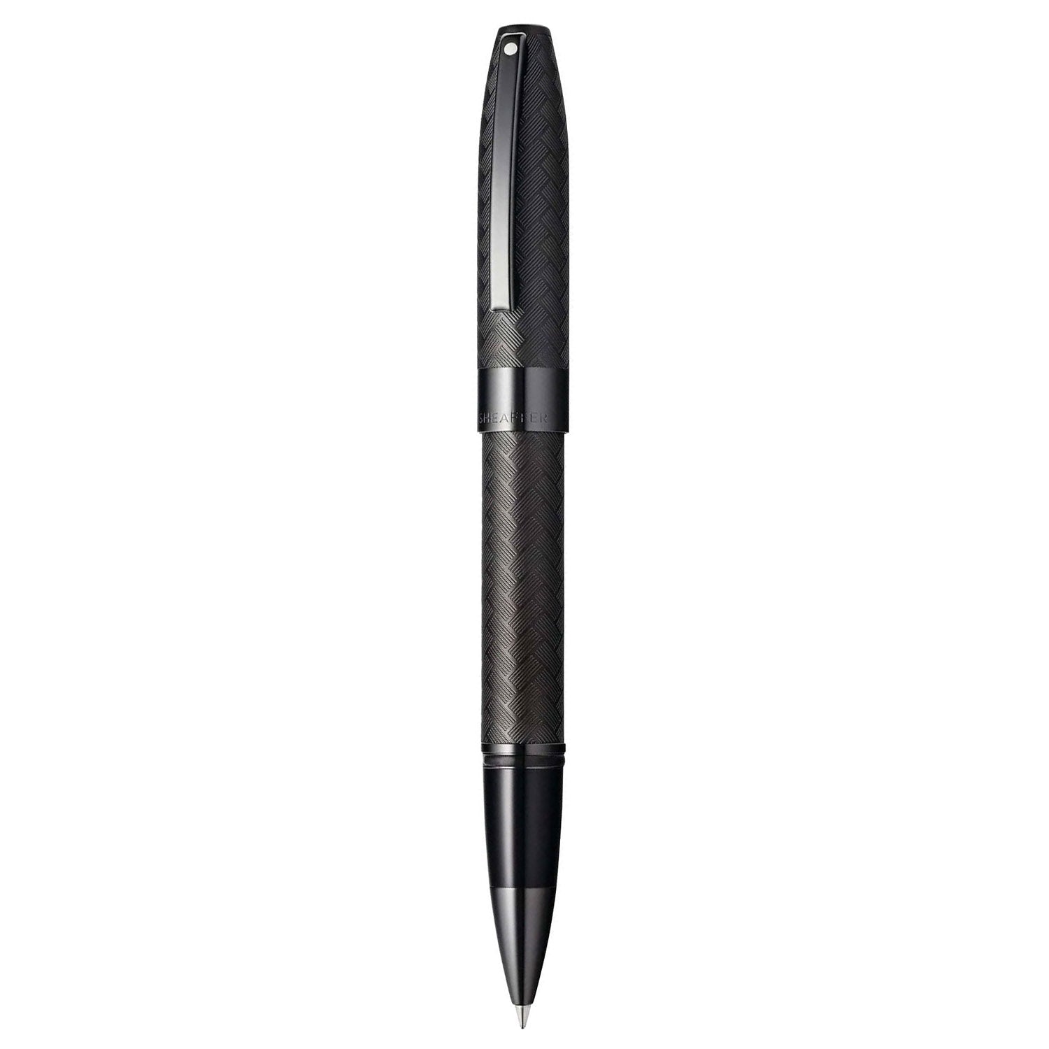 Sheaffer Legacy Chevron Matte Black PVD Roller Ball Pen E1906651