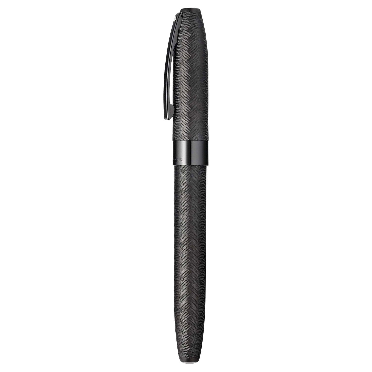 Sheaffer Legacy Chevron Matte Black PVD Roller Ball Pen E1906651