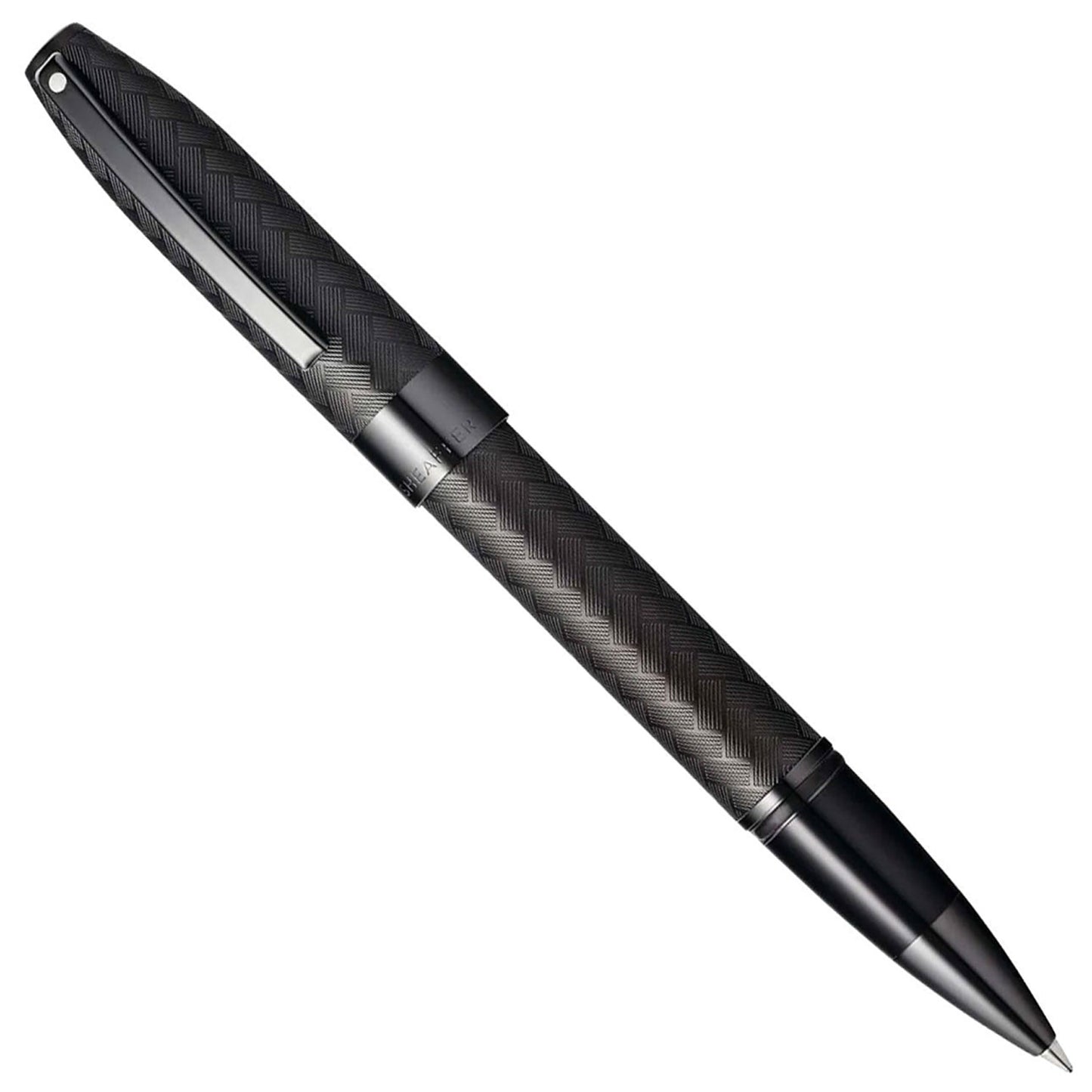Sheaffer Legacy Chevron Matte Black PVD Roller Ball Pen E1906651