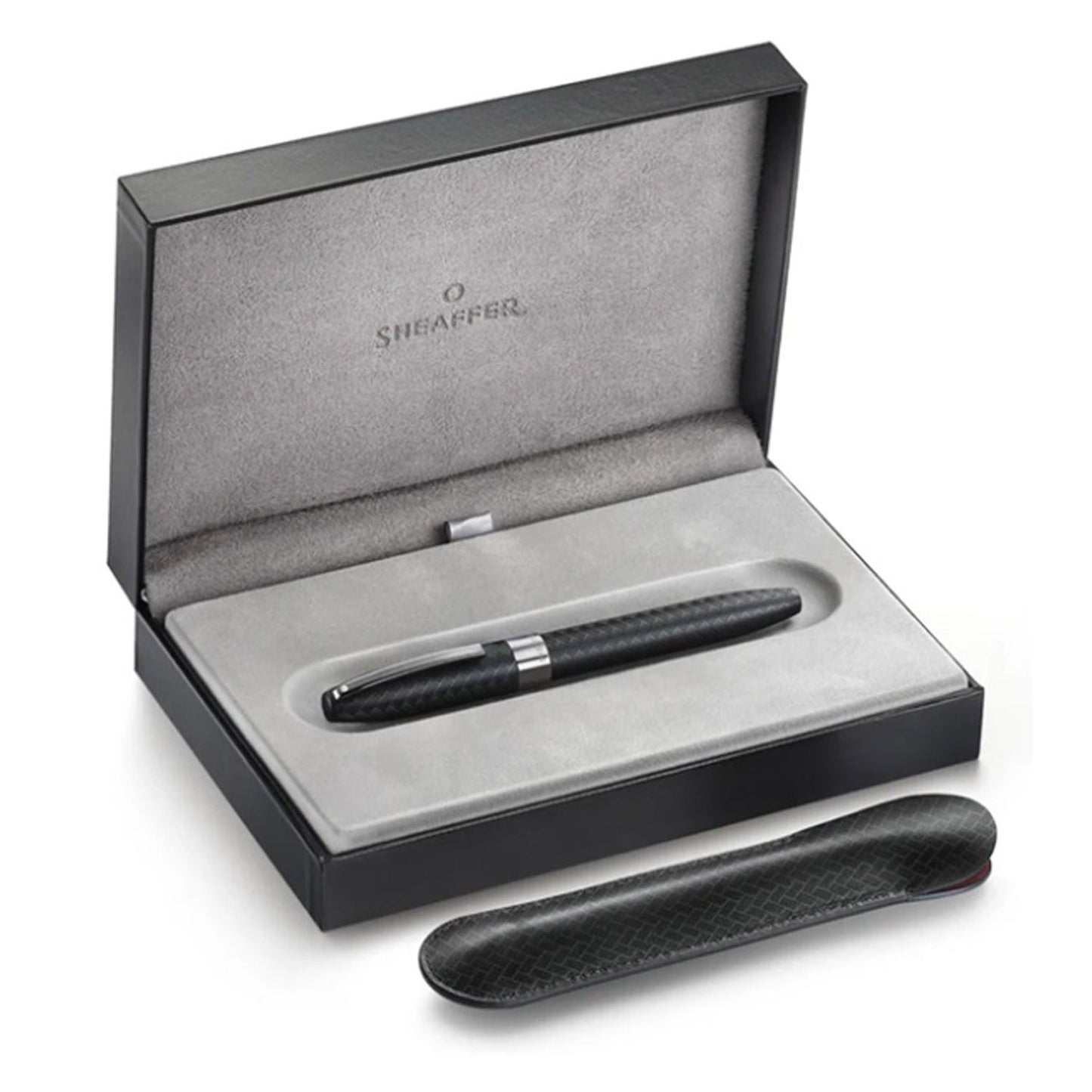 Sheaffer Legacy Chevron Matte Black PVD Roller Ball Pen E1906651