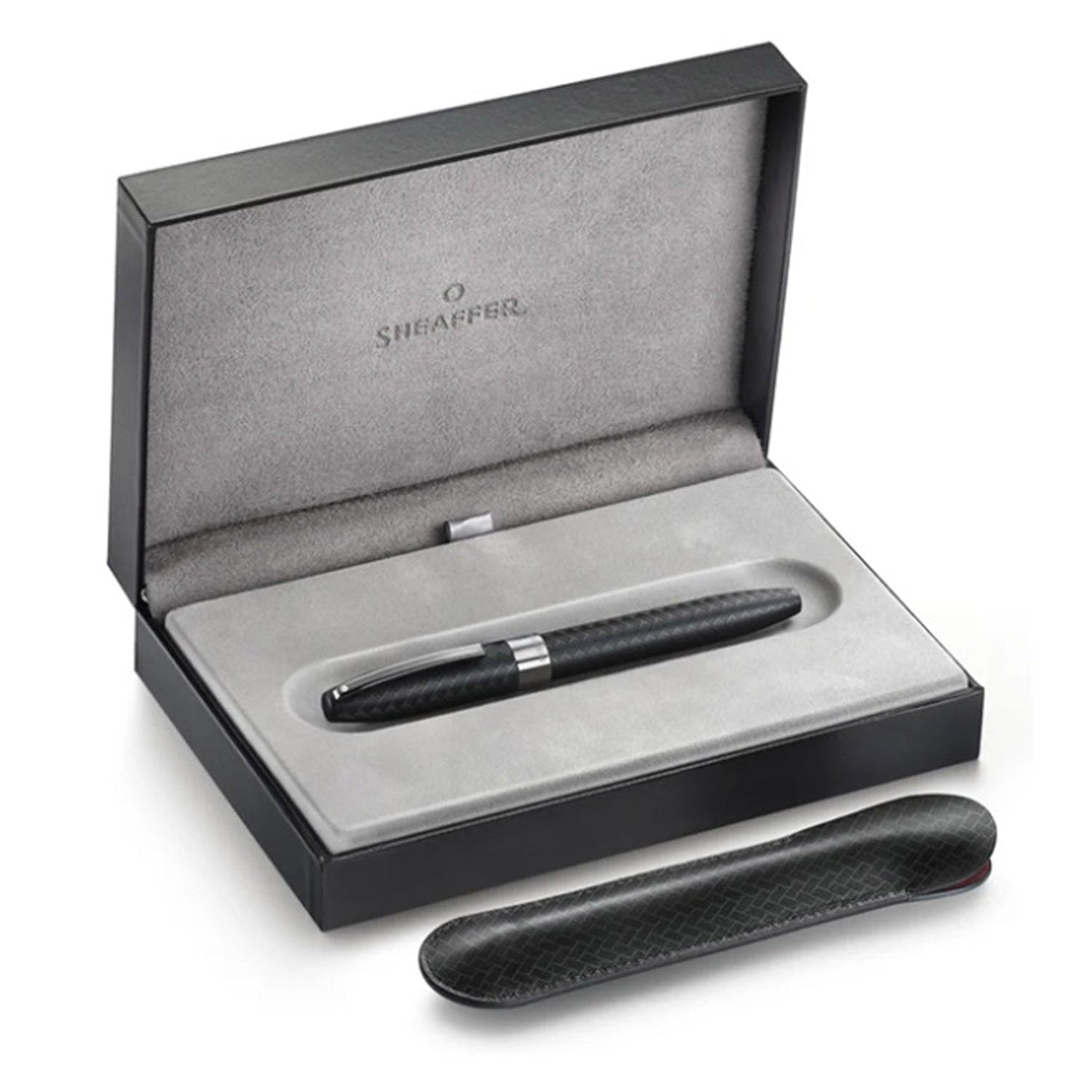 Sheaffer Legacy Chevron Matte Black PVD Roller Ball Pen E1906651