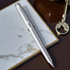Sheaffer Prelude Brushed Chrome CT Ballpoint Pen A340