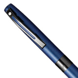 Sheaffer Reminder Matte Blue PVD Ballpoint Pen + Credit Card Holder Gift Set G9018