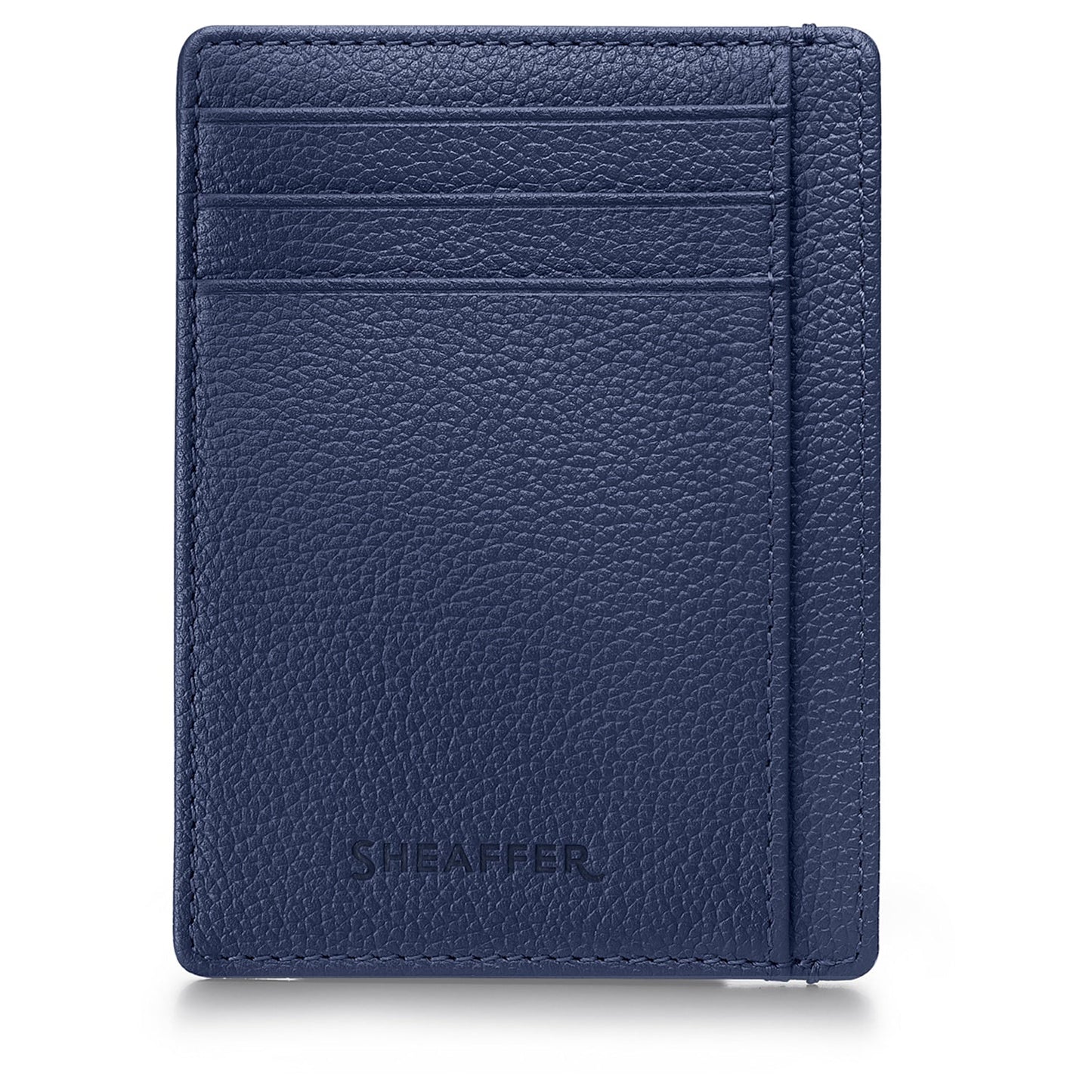 Sheaffer Reminder Matte Blue PVD Ballpoint Pen + Credit Card Holder Gift Set G9018